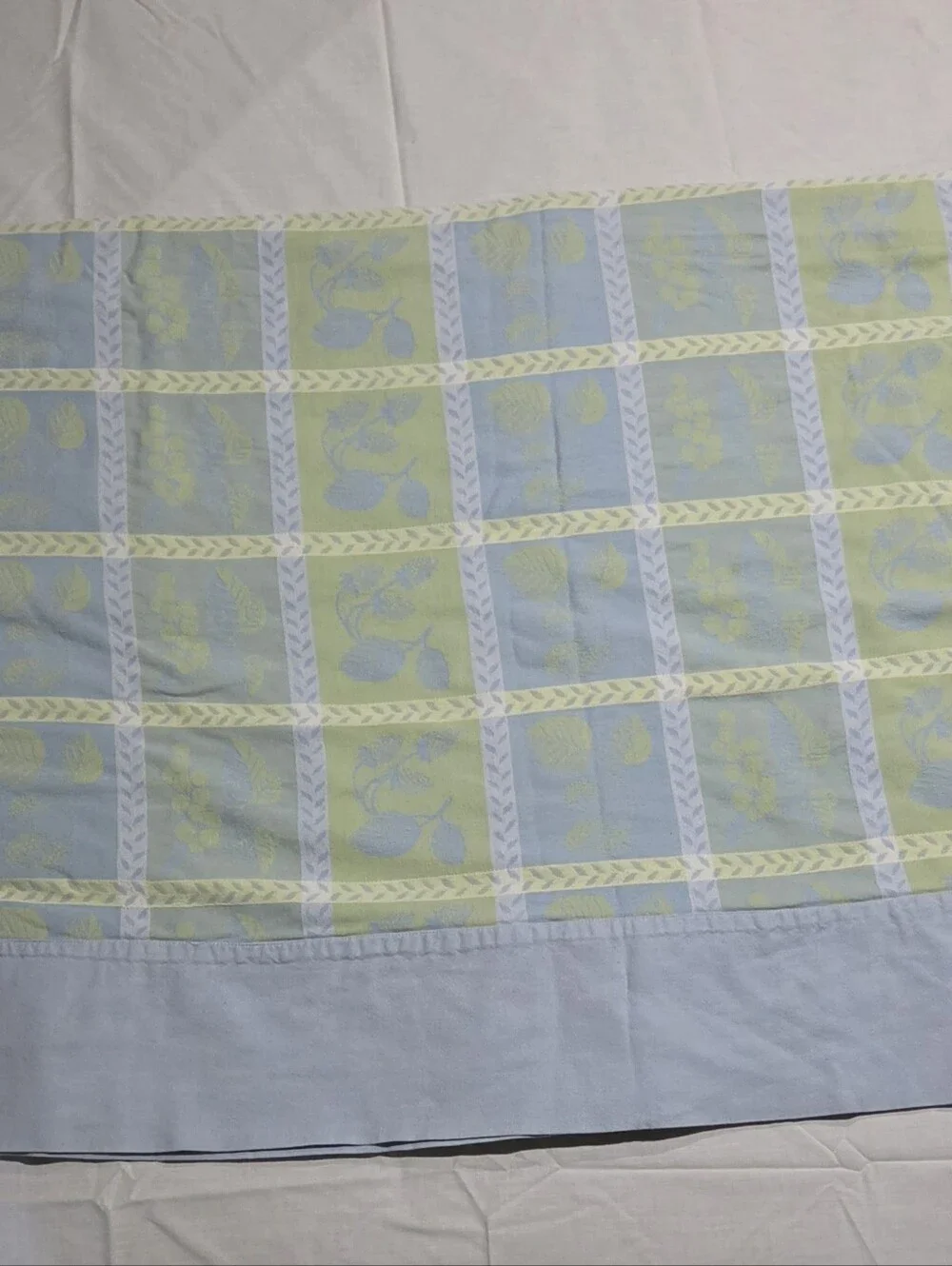 Crate & Barrel Colette Green Blue Pastel 60